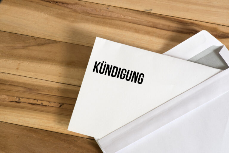 Kündigungsbrief erhalten?